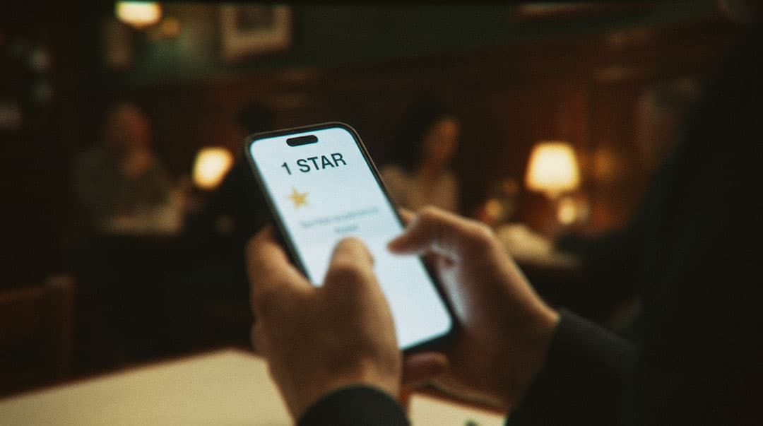 Cómo responder reseñas negativas en un restaurante: criterio, no protocolo